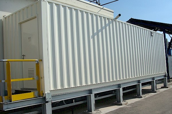 View of the container.